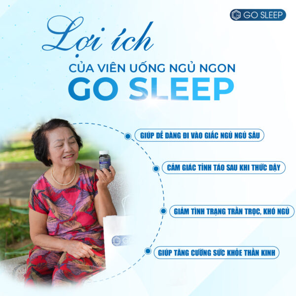 VIÊN UỐNG GO SLEEP - Hình ảnh 3